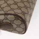 GUCCI GG Supreme Web Sherry Line Bag PVC Beige Gold 56 02 088 Auth ep12231-16