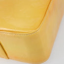 LOUIS VUITTON Monogram Vernis Columbus Tote Bag Lime Yellow M91047 Auth ep12233-9