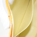 LOUIS VUITTON Monogram Vernis Columbus Tote Bag Lime Yellow M91047 Auth ep12233-20