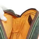 LOEWE Anagram Shoulder Bag Leather Suede Brown Gold Auth ep12235-20