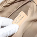 Christian Dior Trotter Canvas Shoulder Bag Beige Silver Auth ep12239-21