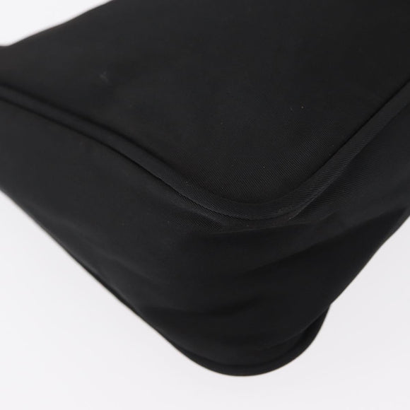 PRADA Hand Bag Nylon Black Auth ep12246