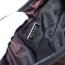 PRADA Hand Bag Nylon Black Auth ep12246-18