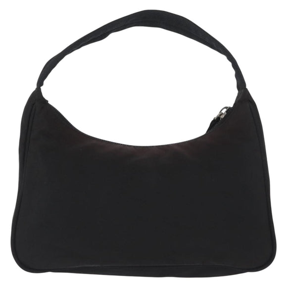 PRADA Hand Bag Nylon Black Auth ep12246