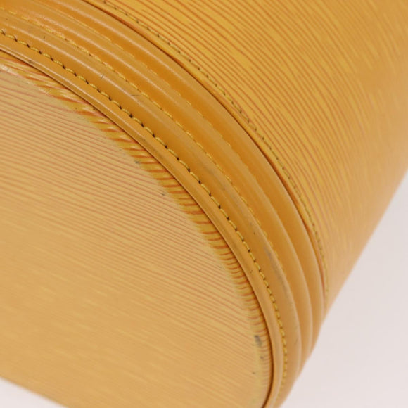 LOUIS VUITTON Epi Cannes Hand Bag Yellow M48039 LV Auth ep12250