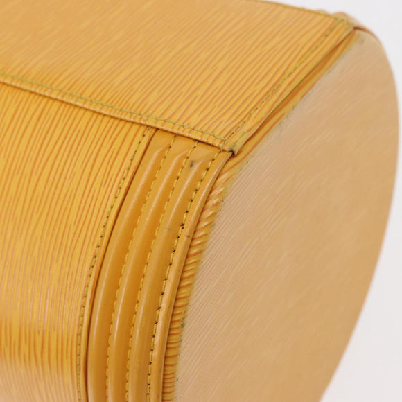 LOUIS VUITTON Epi Cannes Hand Bag Yellow M48039 LV Auth ep12250