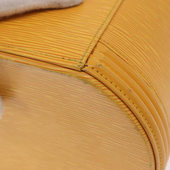 LOUIS VUITTON Epi Cannes Hand Bag Yellow M48039 LV Auth ep12250