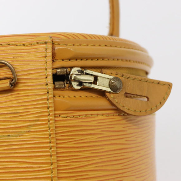 LOUIS VUITTON Epi Cannes Hand Bag Yellow M48039 LV Auth ep12250