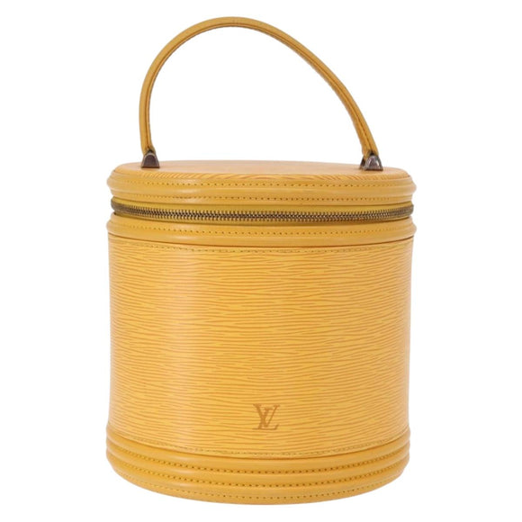 LOUIS VUITTON Epi Cannes Hand Bag Yellow M48039 LV Auth ep12250