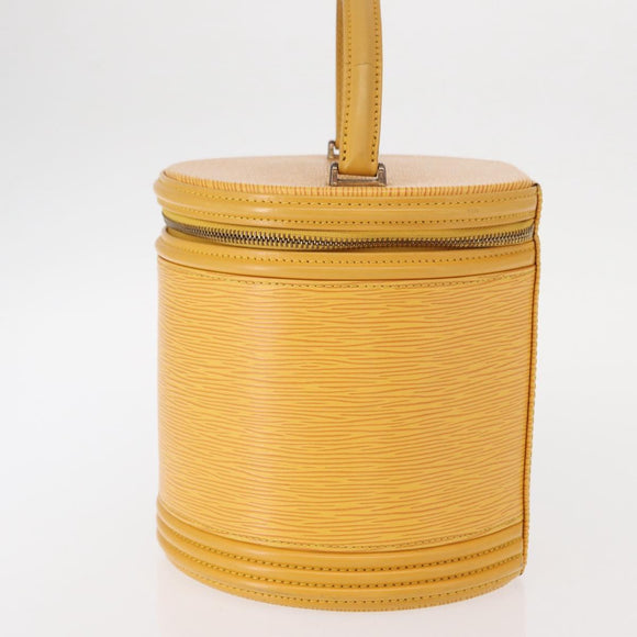 LOUIS VUITTON Epi Cannes Hand Bag Yellow M48039 LV Auth ep12250