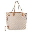 LOUIS VUITTON Damier Azur Neverfull MM Tote Bag N41605 LV Auth ep12251-1