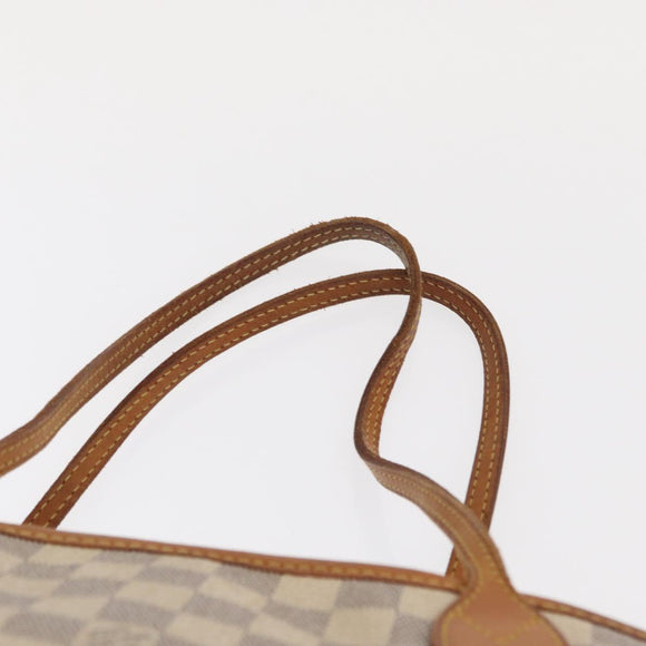 LOUIS VUITTON Damier Azur Neverfull MM Tote Bag N41605 LV Auth ep12251