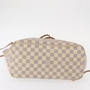 LOUIS VUITTON Damier Azur Neverfull MM Tote Bag N41605 LV Auth ep12251-11