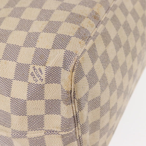 LOUIS VUITTON Damier Azur Neverfull MM Tote Bag N41605 LV Auth ep12251