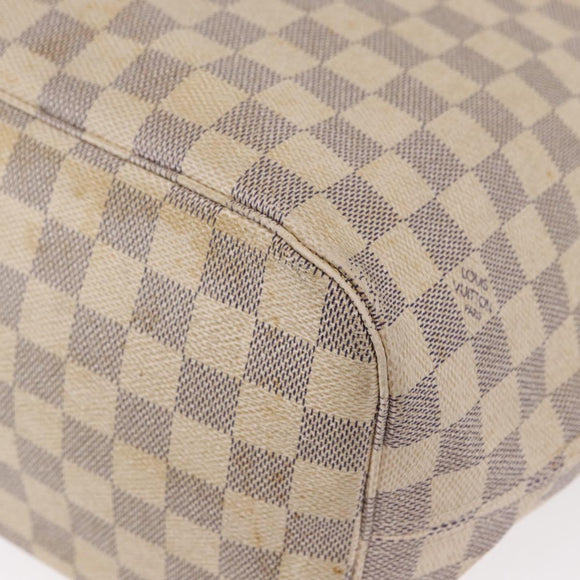 LOUIS VUITTON Damier Azur Neverfull MM Tote Bag N41605 LV Auth ep12251