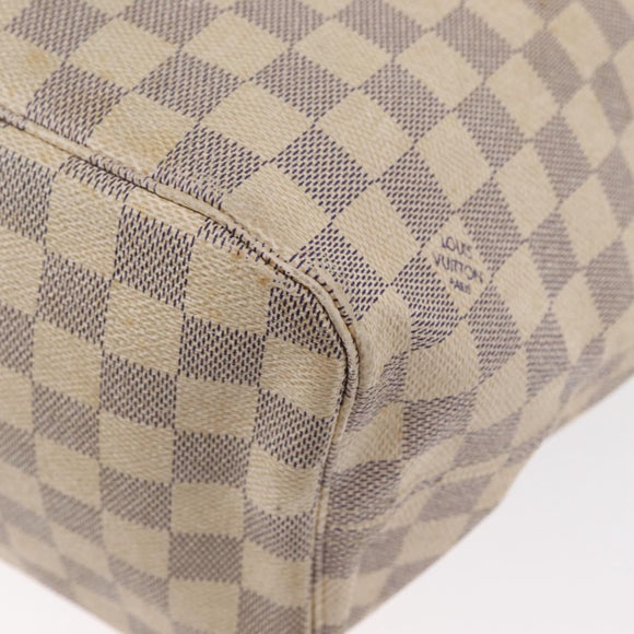 LOUIS VUITTON Damier Azur Neverfull MM Tote Bag N41605 LV Auth ep12251