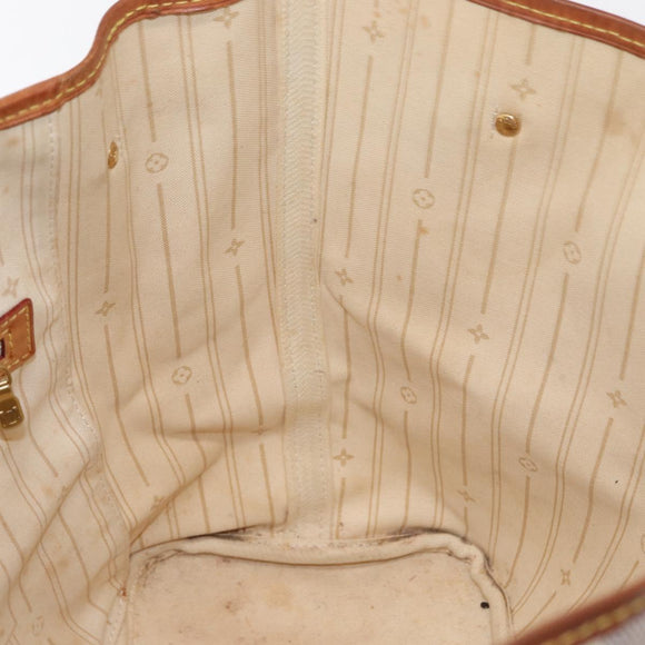 LOUIS VUITTON Damier Azur Neverfull MM Tote Bag N41605 LV Auth ep12251