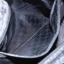 GUCCI Hand Bag Leather Black Gold 000 58 0265 Auth ep12255-20