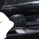 GUCCI Shoulder Bag Enamel Black 000 0506 Auth ep12258-12