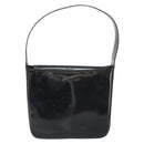 GUCCI Shoulder Bag Enamel Black 000 0506 Auth ep12258-2