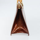 LOUIS VUITTON Monogram Vernis Forsyth Hand Bag Bronze M91113 LV Auth ep12259-3
