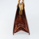 LOUIS VUITTON Monogram Vernis Forsyth Hand Bag Bronze M91113 LV Auth ep12259-4