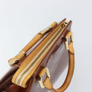 LOUIS VUITTON Monogram Vernis Forsyth Hand Bag Bronze M91113 LV Auth ep12259-6