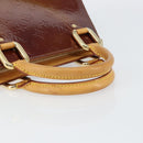 LOUIS VUITTON Monogram Vernis Forsyth Hand Bag Bronze M91113 LV Auth ep12259-7
