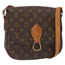 LOUIS VUITTON Monogram Saint Cloud GM Shoulder Bag M51242 LV Auth ep12262-1