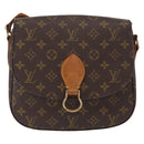 LOUIS VUITTON Monogram Saint Cloud GM Shoulder Bag M51242 LV Auth ep12262-2