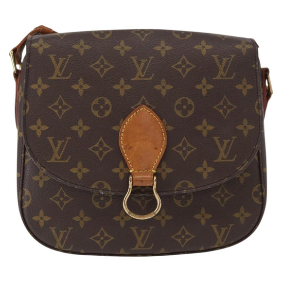 LOUIS VUITTON Monogram Saint Cloud GM Shoulder Bag M51242 LV Auth ep12262