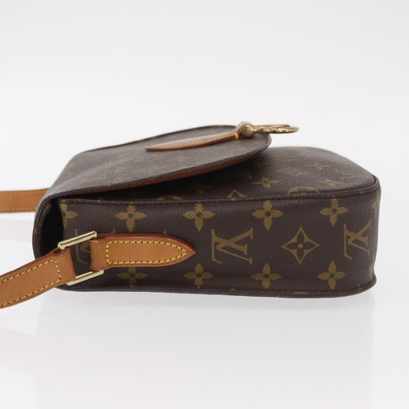 LOUIS VUITTON Monogram Saint Cloud GM Shoulder Bag M51242 LV Auth ep12262