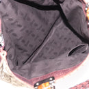 GUCCI GG Canvas Bamboo Tote Bag Beige Silver 232946 Auth ep12263-20