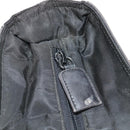 PRADA Chain Shoulder Bag Leather Nylon Black Auth ep12271-20