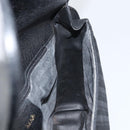 GUCCI Shoulder Bag Leather Canvas Black Gold 001 113 0613 Auth ep12275-18