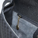 GUCCI Shoulder Bag Leather Canvas Black Gold 001 113 0613 Auth ep12275-20