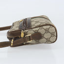 GUCCI GG Supreme Web Sherry Line Bag PVC Beige Gold 010 378 Auth ep12276-4