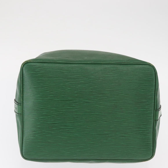 LOUIS VUITTON Epi Petit Noe Shoulder Bag Green M44104 LV Auth ep12277