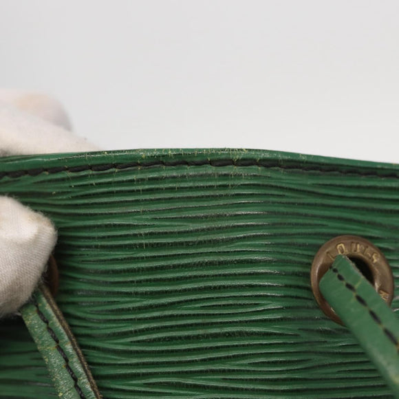 LOUIS VUITTON Epi Petit Noe Shoulder Bag Green M44104 LV Auth ep12277