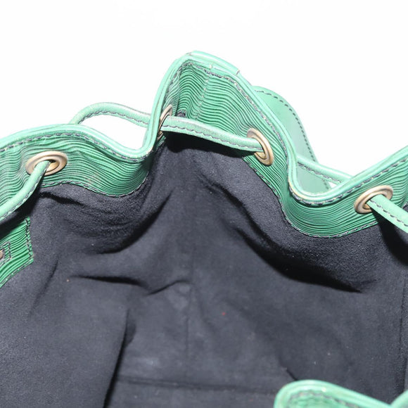 LOUIS VUITTON Epi Petit Noe Shoulder Bag Green M44104 LV Auth ep12277