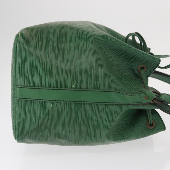 LOUIS VUITTON Epi Petit Noe Shoulder Bag Green M44104 LV Auth ep12277