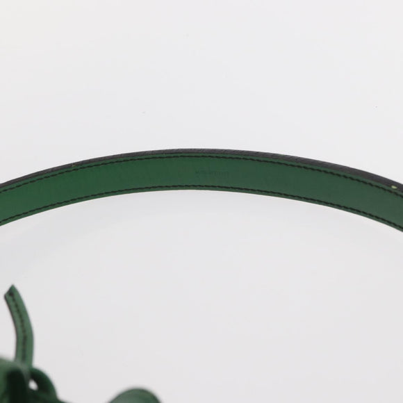 LOUIS VUITTON Epi Petit Noe Shoulder Bag Green M44104 LV Auth ep12277