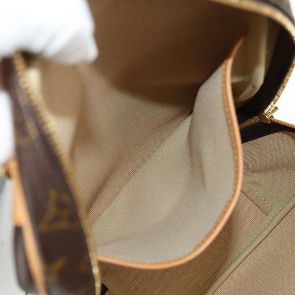 LOUIS VUITTON Monogram Excursion Hand Bag M41450 LV Auth ep12278V