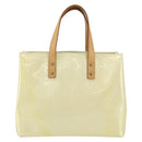 LOUIS VUITTON Monogram Vernis Reade PM Hand Bag Perle M91336 LV Auth ep12280-13
