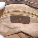 GUCCI GG Supreme Web Sherry Line Bag PVC Beige Gold 904 02 035 Auth ep12282-16