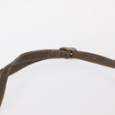 GUCCI GG Supreme Web Sherry Line Bag PVC Beige Gold 904 02 035 Auth ep12282-8