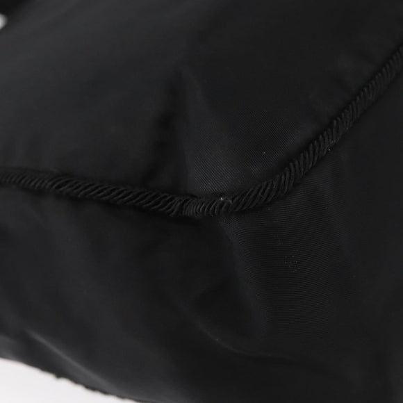 PRADA Hand Bag Nylon Black Auth ep12285