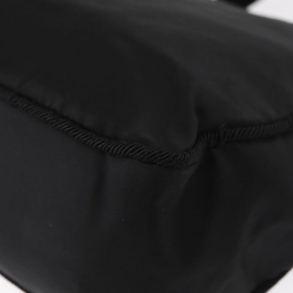 PRADA Hand Bag Nylon Black Auth ep12285