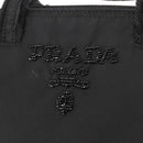PRADA Hand Bag Nylon Black Auth ep12285-14
