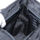 PRADA Hand Bag Nylon Black Auth ep12285-19